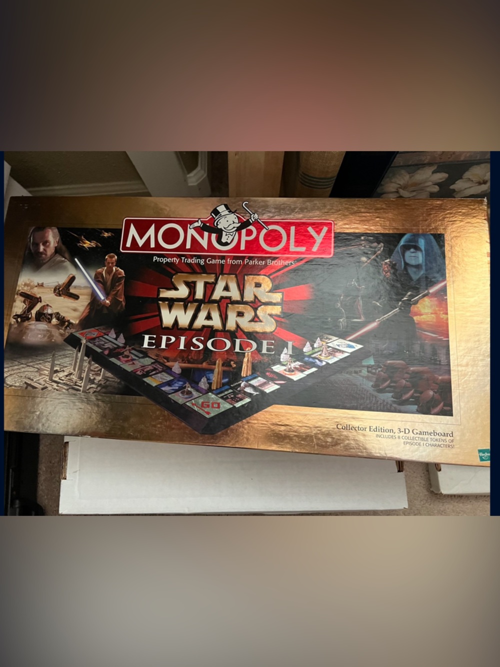 Monopoly Star Wars Episode I Collector Edition Board Game - Red/Black
